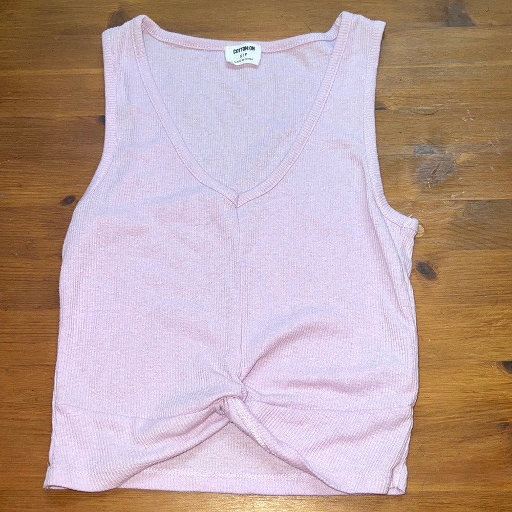light purple tank